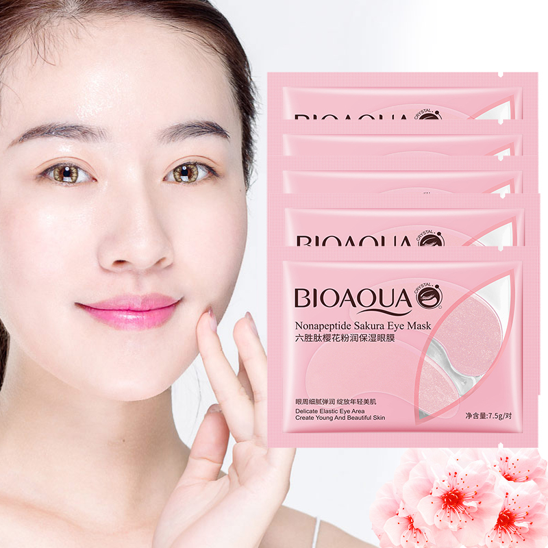 10 pz = 5 paia Nonapeptide Sak - Collagen Under Eye Patches recensione e prezzo