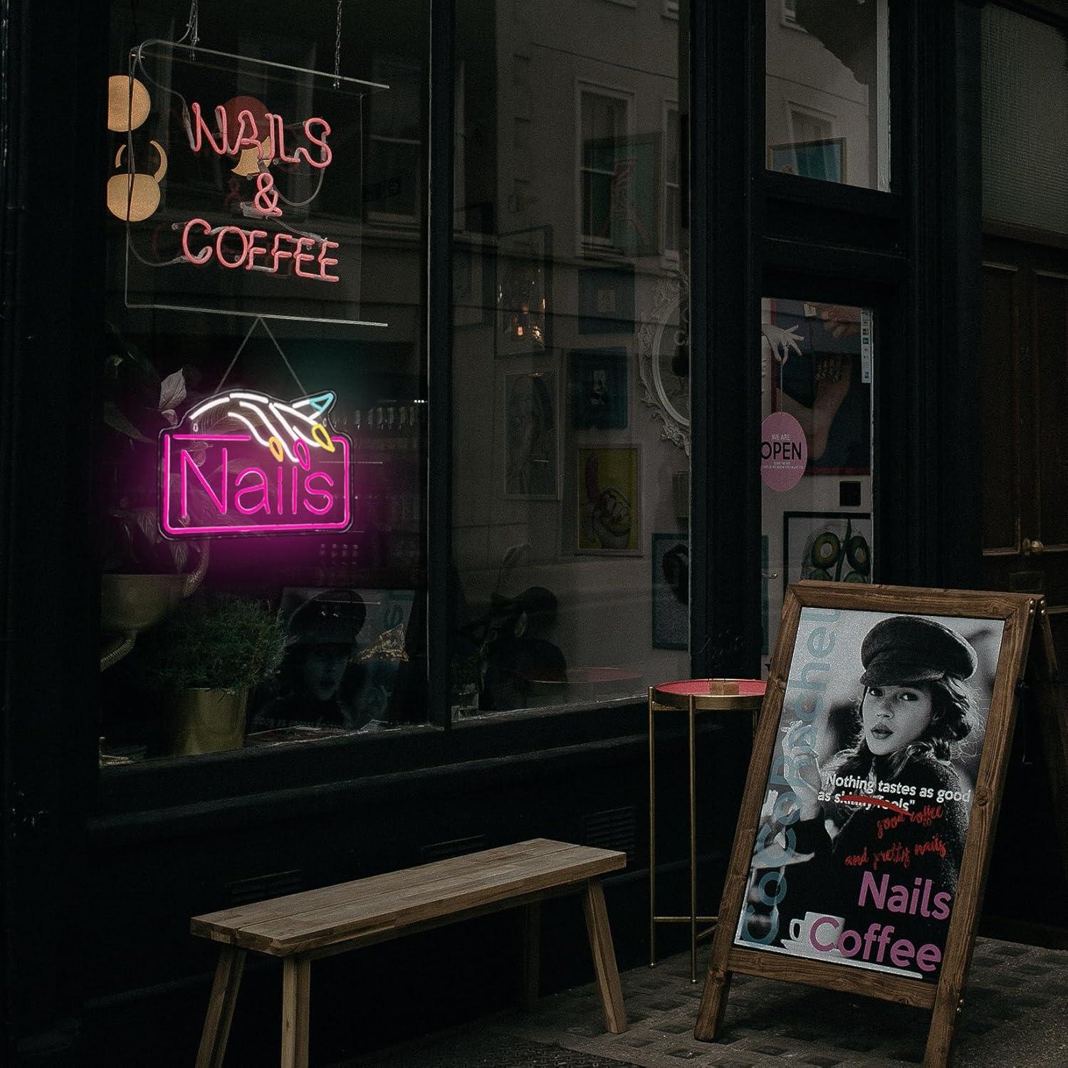 Insegna al Neon per Unghie, Lu - Nail Art recensione e prezzo